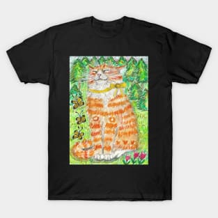 Orange ginger cat T-Shirt